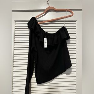 JCrew One Sleeve blouse!